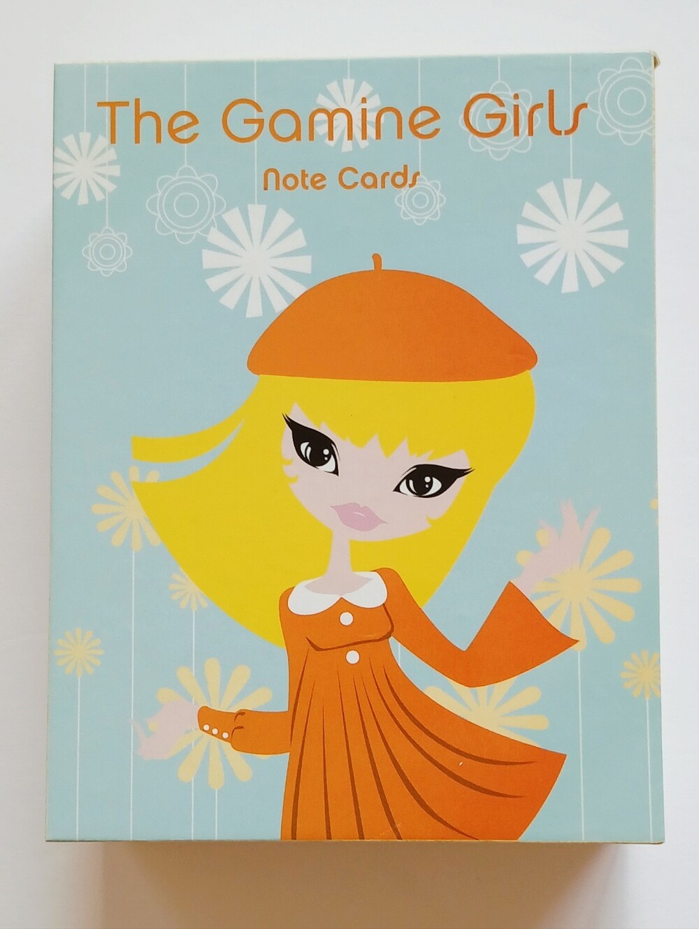 Gamine Girls note cards